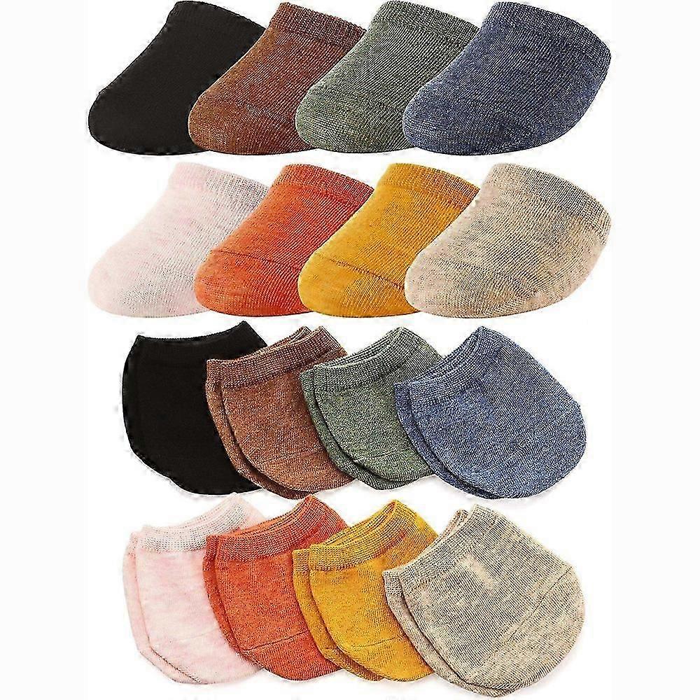 8 Pairs Toe Topper Liner Half Socks Seamless Women's Socks Toe Half Socks