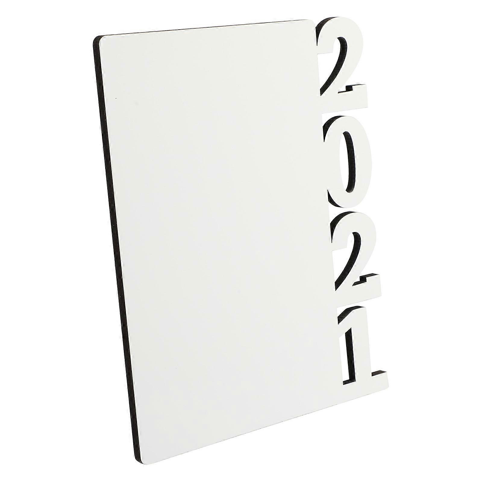 Heat Transfer Picture Frame Sublimation 2021 Blank Design Suitable For Graduation Gift Giving 18X15cm Rectangular White 1Pack