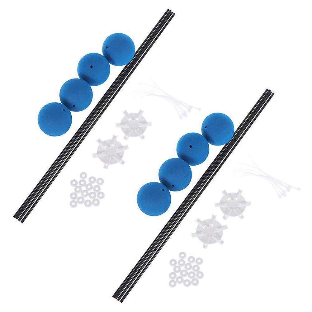 RC Helicopter Support Rc Helicopter Parts Training Practice Solid Lightweight Sponge Balls 2 Sets