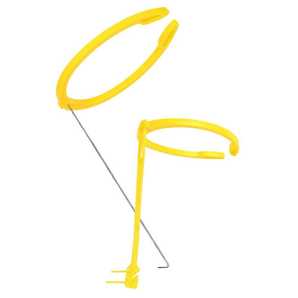 Breeding Clamp for Sows Insemination Clip Pig Farm Equipment Yellow 54.00X39.06X27.00Cm Artificial Insemination 2Pcs