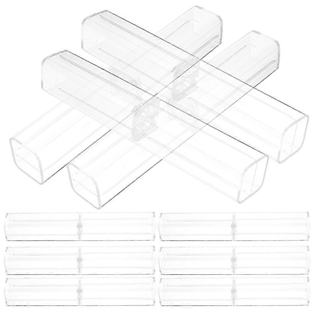 Kynäkotelot Läpinäkyvät kynäkotelot säilytykseen 50 kpl läpinäkyviä kyniä