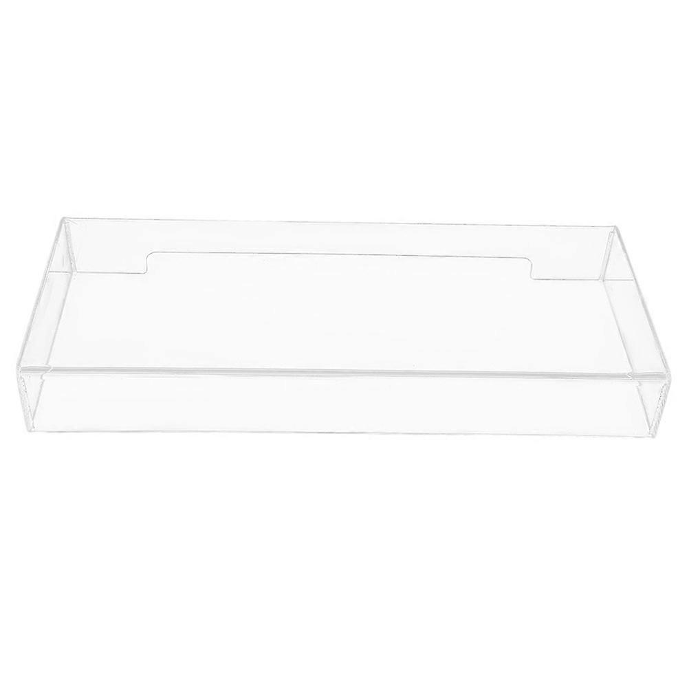 Transparent Keyboard Cover Protective Cover for Computer Users Office Use 18.5×9.3×2.2in 1Set