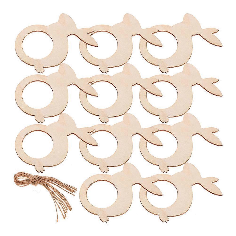Elegant Wood Accessories with Light Yellow Tones for Decor Safe Sturdy Material Easter Theme 30pcs