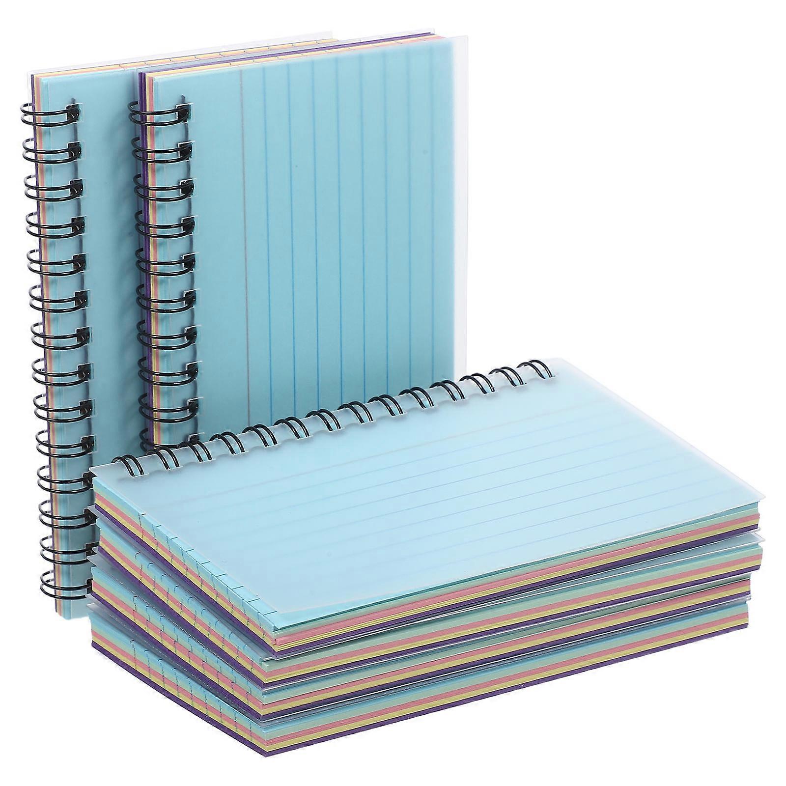 Student Notebook Mini Journal Notepad For Studying Idea Capturing 6Pcs