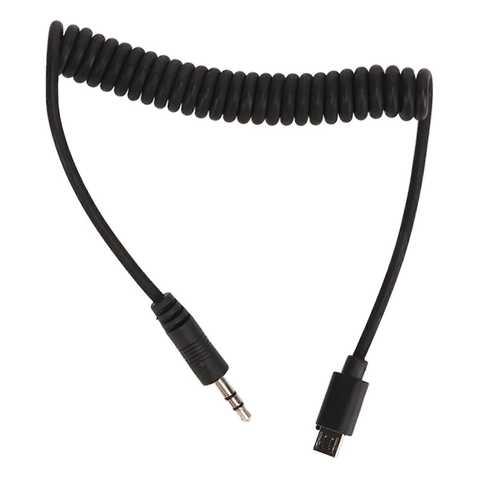 1M Remote Shutter Release Cord Cable 3.5MM Camera Flash Release Spring Cable Camera Accessories for GFX X