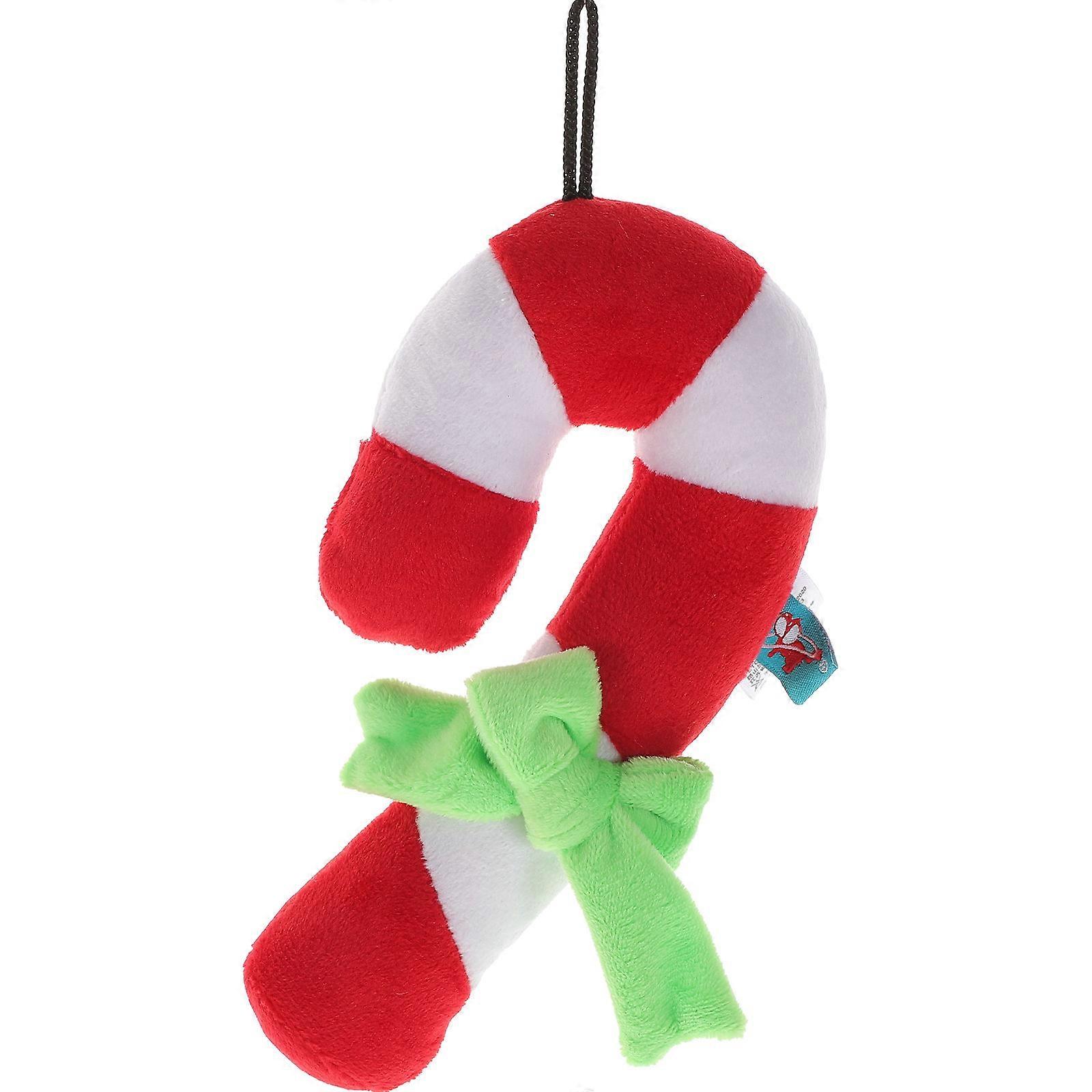 Christmas Red Rubber Dog Chew – Durable, Bite Resistant with Squeaky Feature for Teeth Cleaning and Behavioral Training