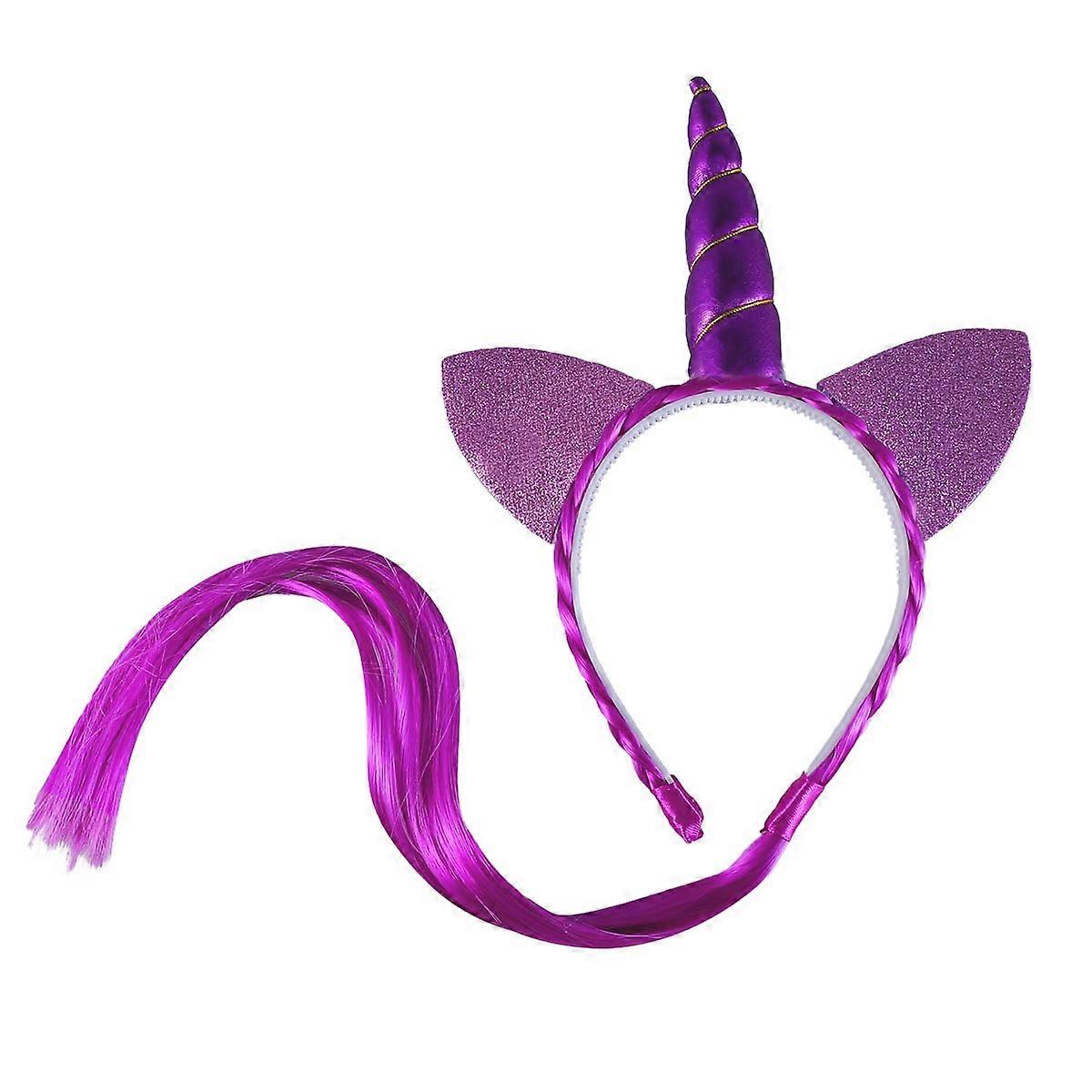 Costume Accessory Unicorn Shaped Headband For St Patrick's Day Celebrations Suitable For Friends With Durable Structure 1Pack