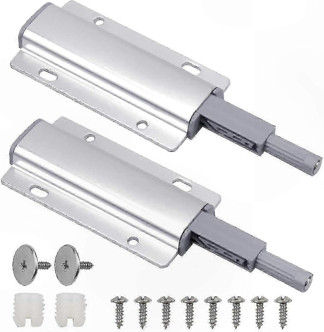 Powerful Magnetic Door Catch for Cabinets with Push Close and Open Function