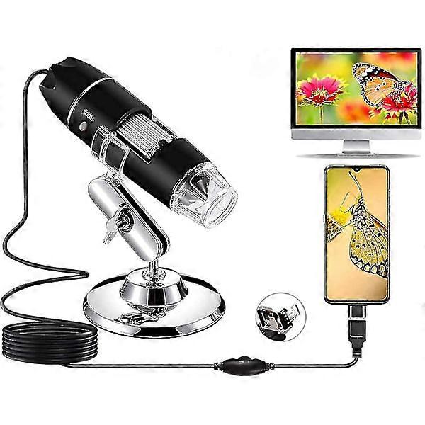 Digital Microscope Camera with Stand, Perfectly Compatible 1600 Times Digital.