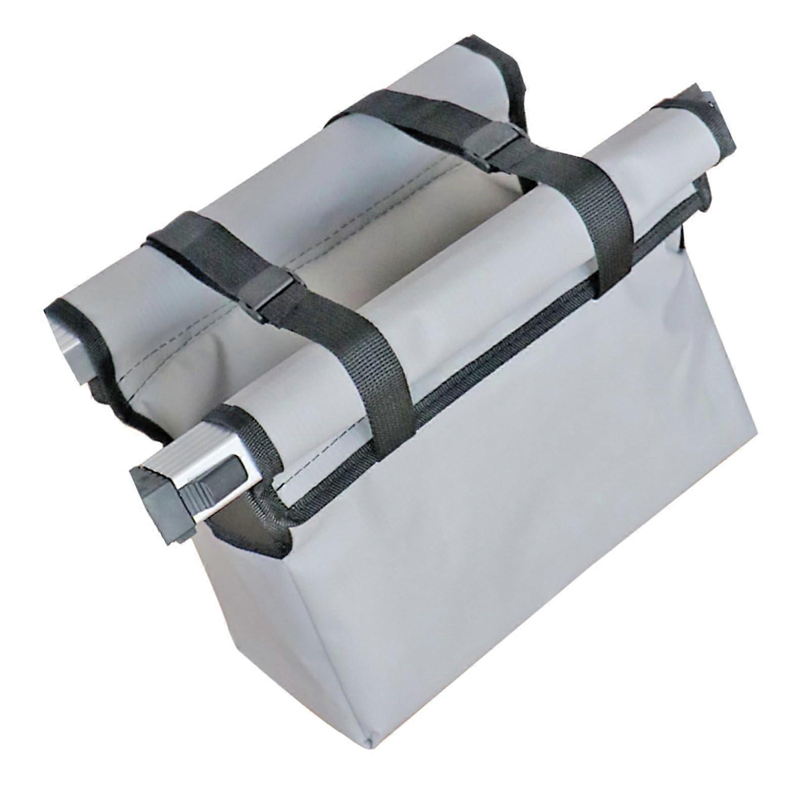 Professional Ladder Tool Organizers Carrier TearResistant Fabric Storage Ergonomic QuickAccess Tool Bag Grey