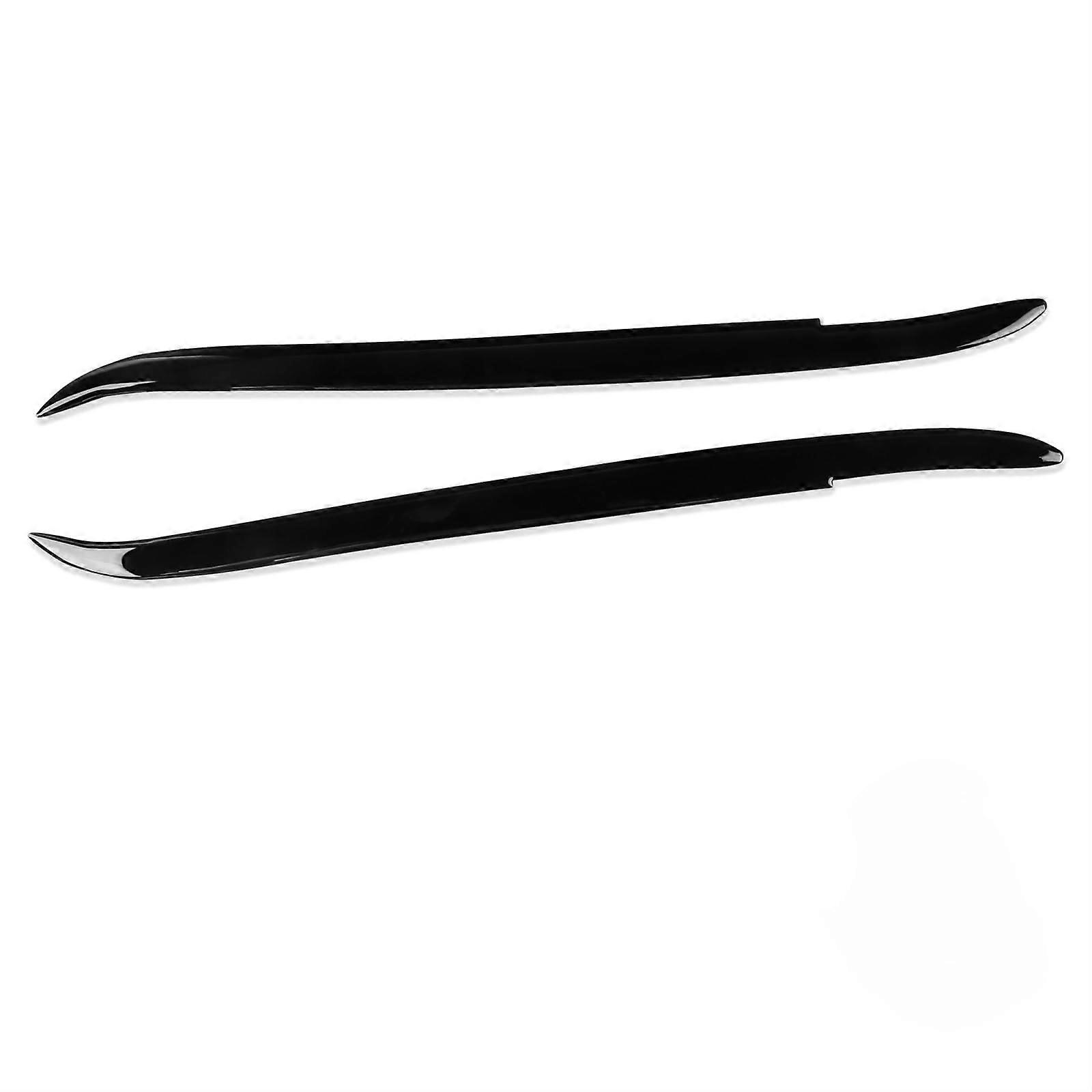 For 5 Series E39 1995–2003, glossy black, auto headlights, eyebrows, eyelids, covers, stickers, caps, trims, body kits, tuning headlight eyebrows.