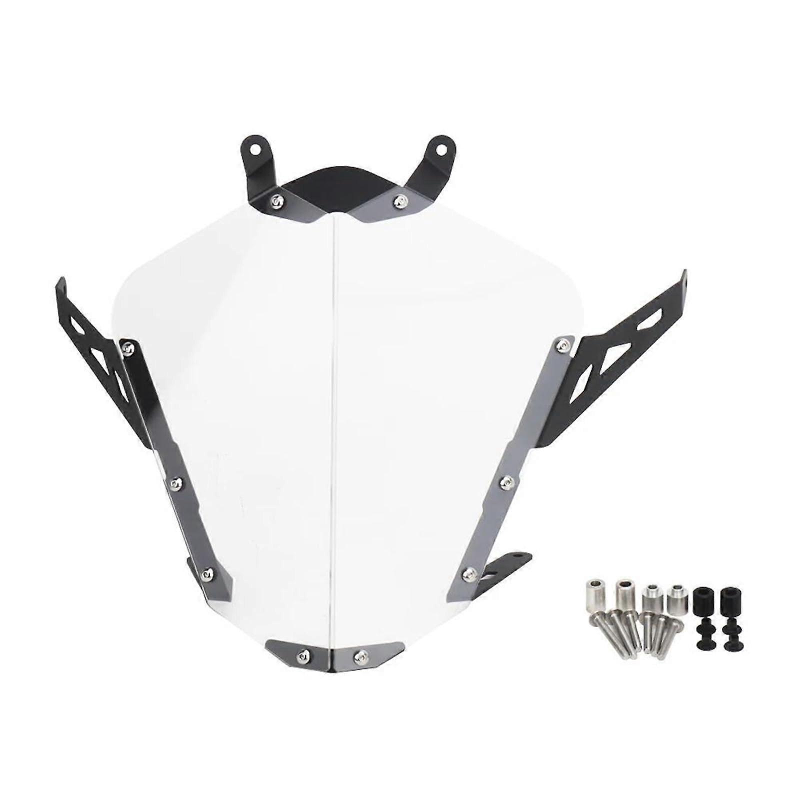 Motorrad Scheinwerferschutzabdeckung 890 ADV R 2023 2024 Acryl Front Scheinwerfer Schutz Cover Lampen Gitter Zubehör