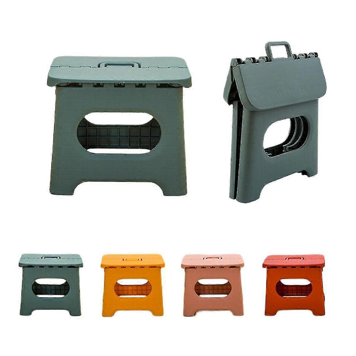 Foldable Step Stool for Home, Kitchen, and Kids - Heavy Duty, Non-Slip, Multi-Purpose Utility Helper