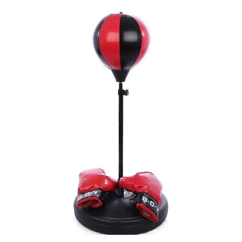 Punch Bag Standing  Standing Punch Bag Adjustable Height Boxing Speed Ball Children