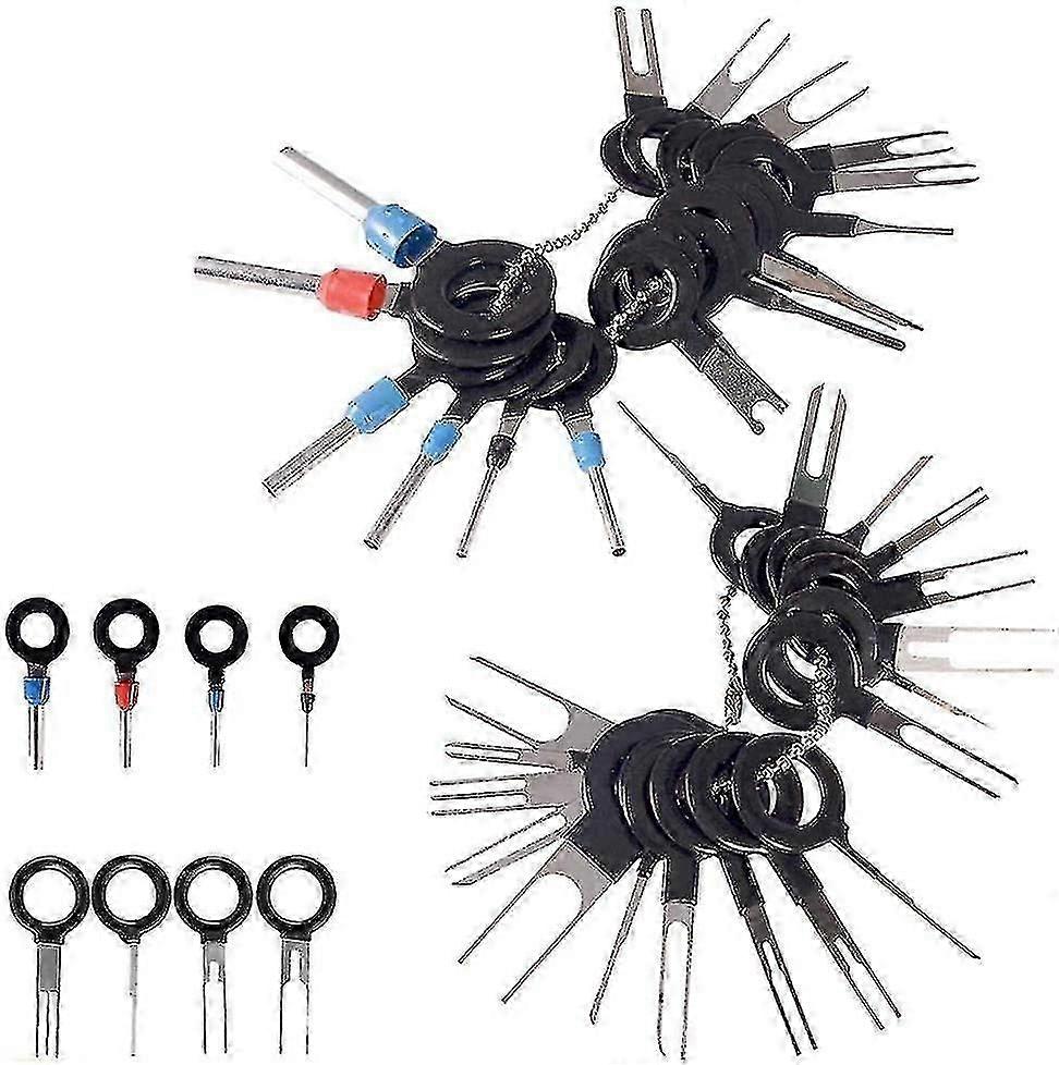 36pcs Terminals Removal Key Tools Set, 36pcs Auto Terminals Removal Tool Set, Car Terminal