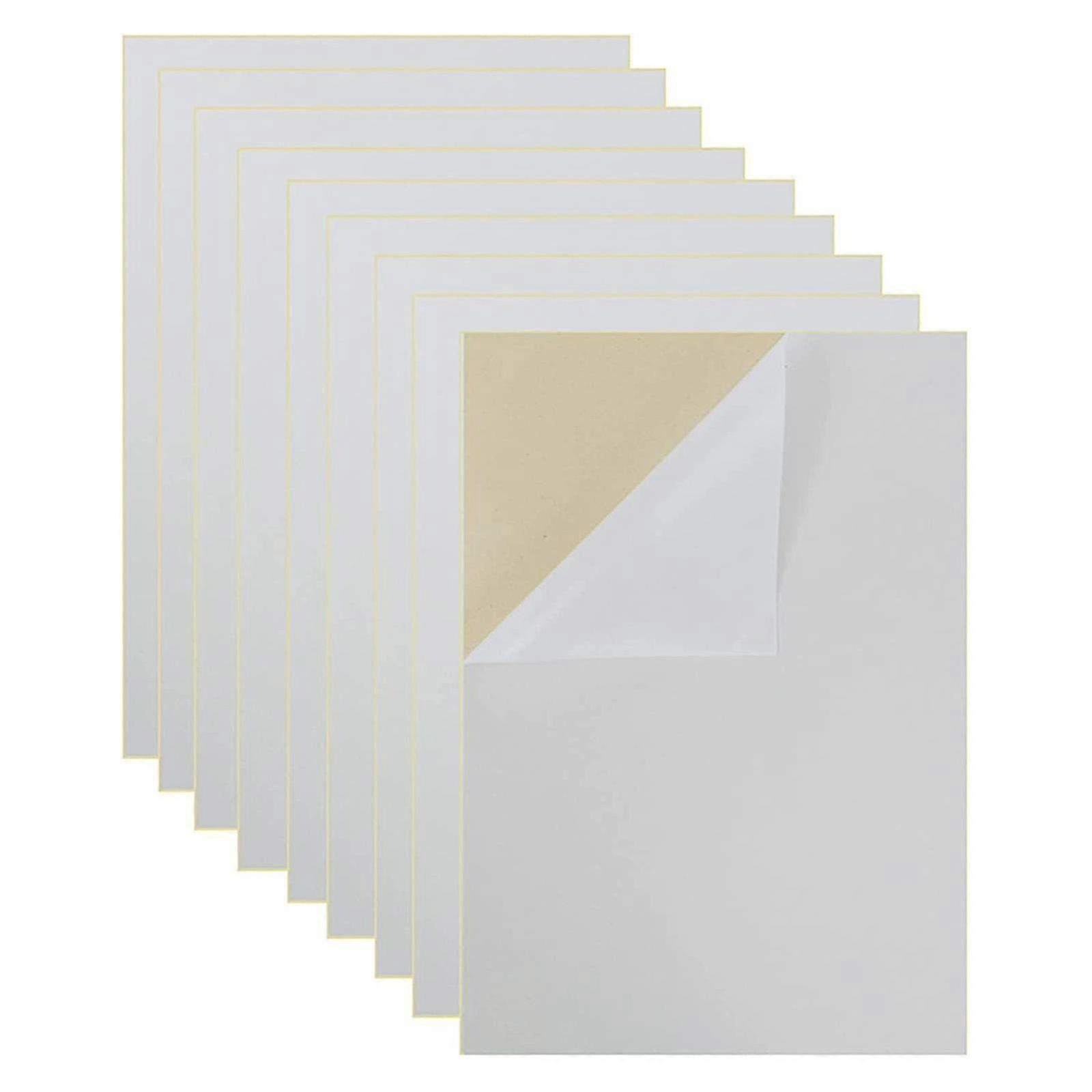 10 Pieces Felt Adhesive Sheet Self Adhesive Felt Sheets Fabric Liners Peels and Stick Felt Sheets for Drawers and Boxes