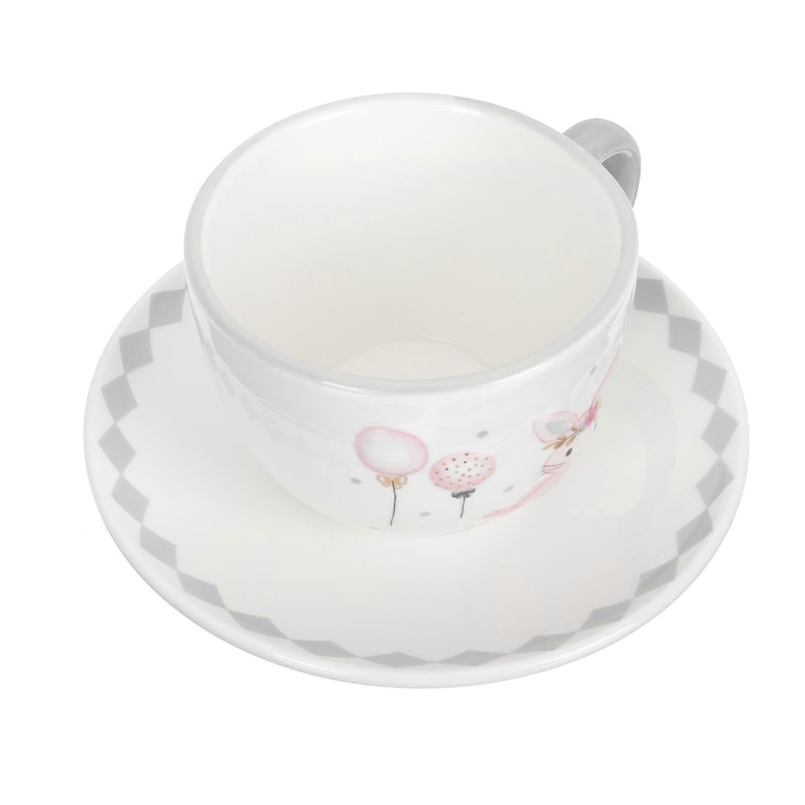 Luxury Design Ceramic Tea Mug For Cafe And Dining Assorted Color Storage 1 Set