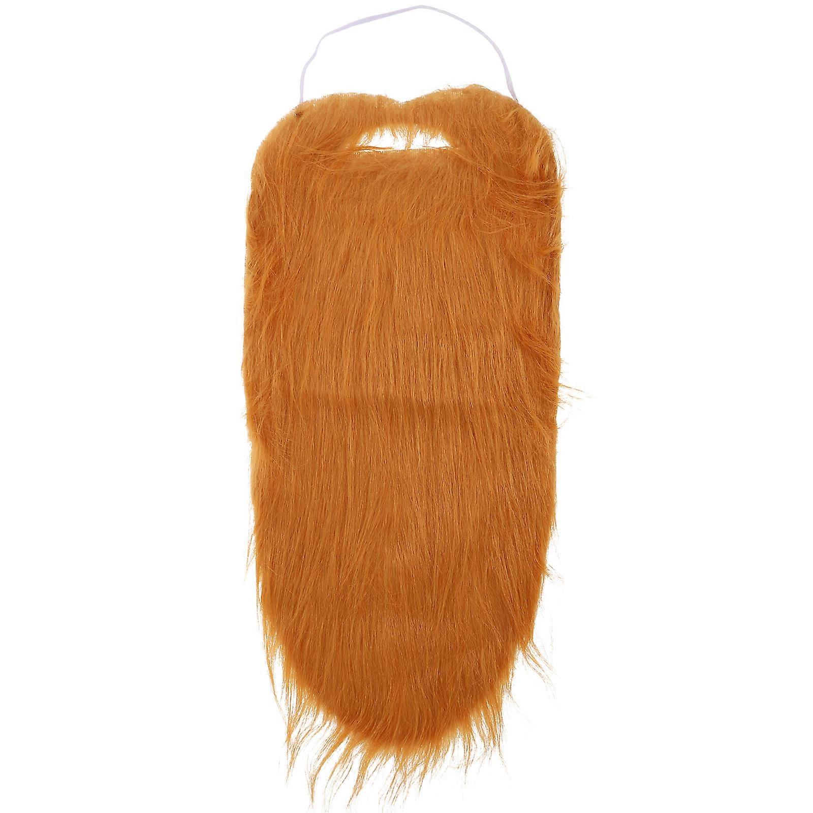 Long Fake Beard Costume for Men – Lightweight Breathable Cloth Accessory for Masquerade Parties, Festivals, and Cosplay – Pirate and Gnome Dress Up