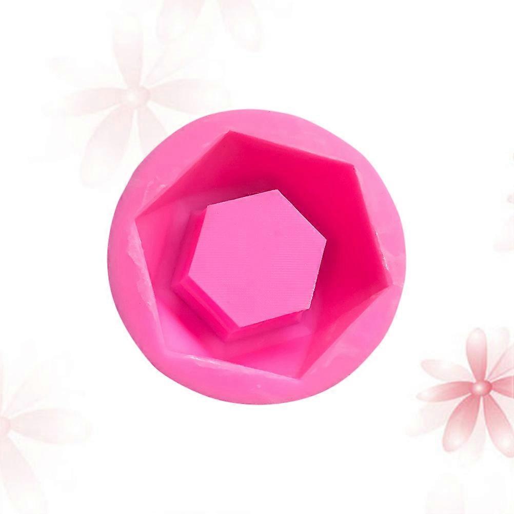Diamond Shape Plant Flower Succulent Pot Mold Fondant Chocolate Mold Baking Mold Bakeware Versatile Crafting Mold