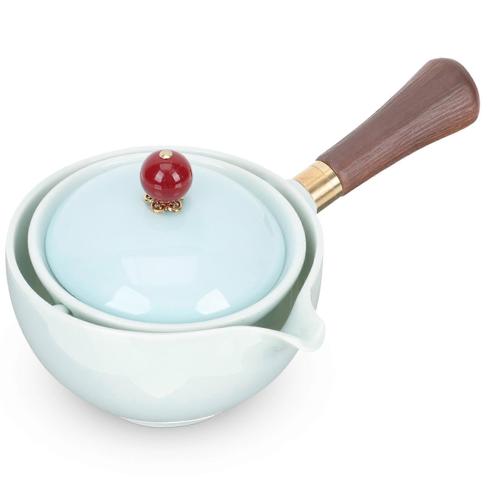 Ceramic Teapots for Loose Tea Household Kettle Elegant Multi Color 1Pcs