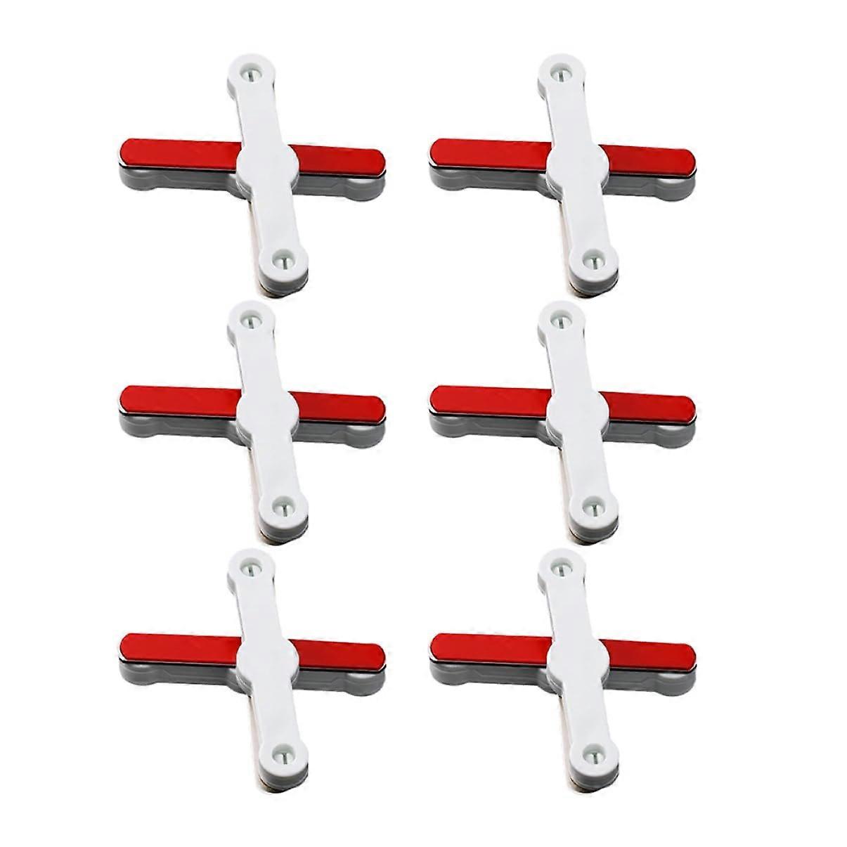 Window Screen Clips 12-Pack Drill-Free Traceless Brackets Self-Adhesive Fixation for Windows and Doors