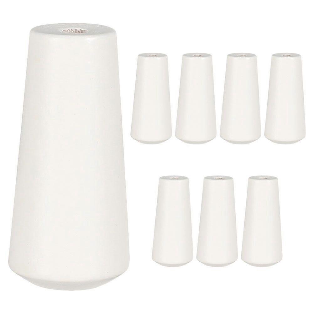 8pcs Wood Pull Ends Window Blinds Cord Knobs Pull End Hanging Pull Cord Ends