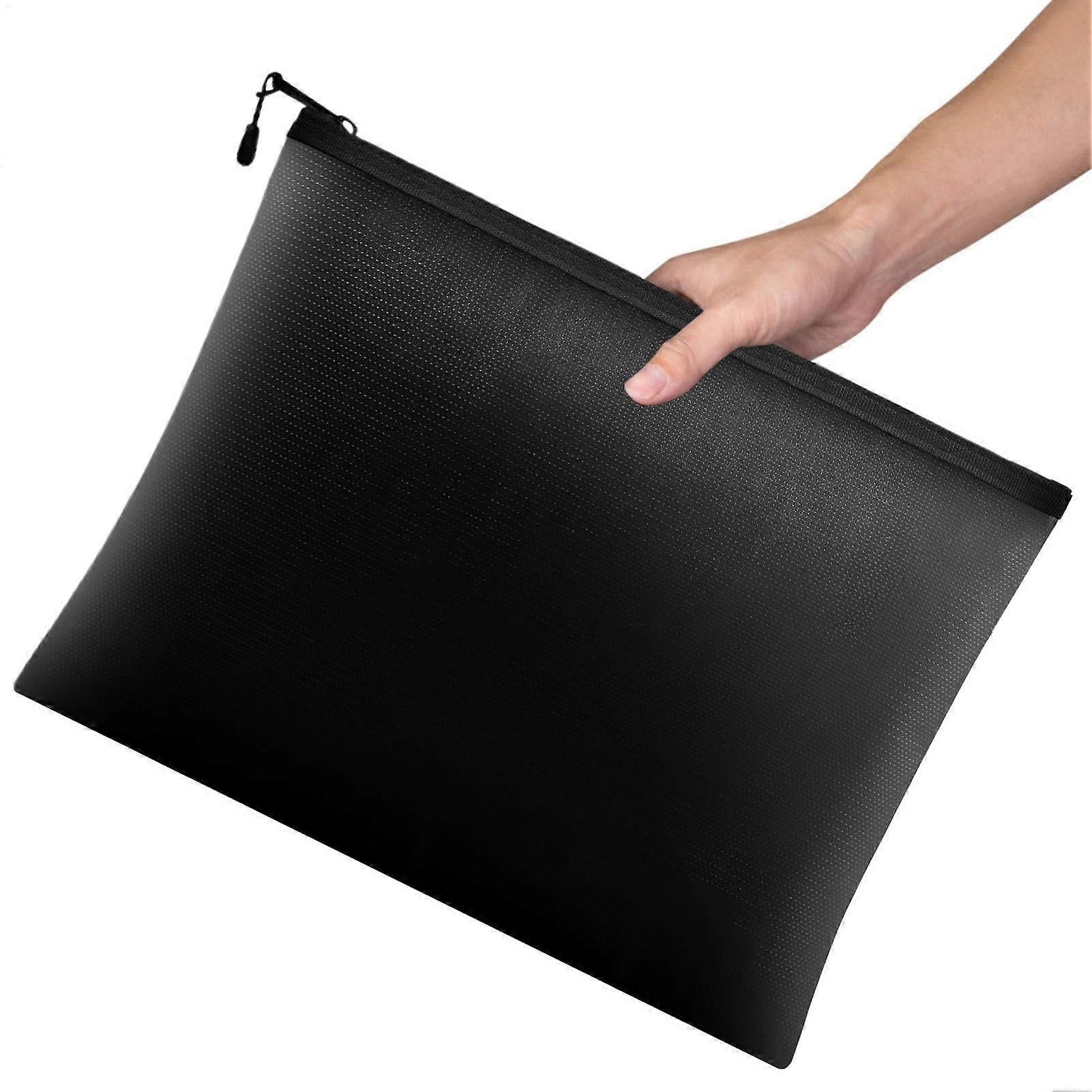 Fireproof briefcase, fireproof storage bag with siliconesealed edges for coin collections
