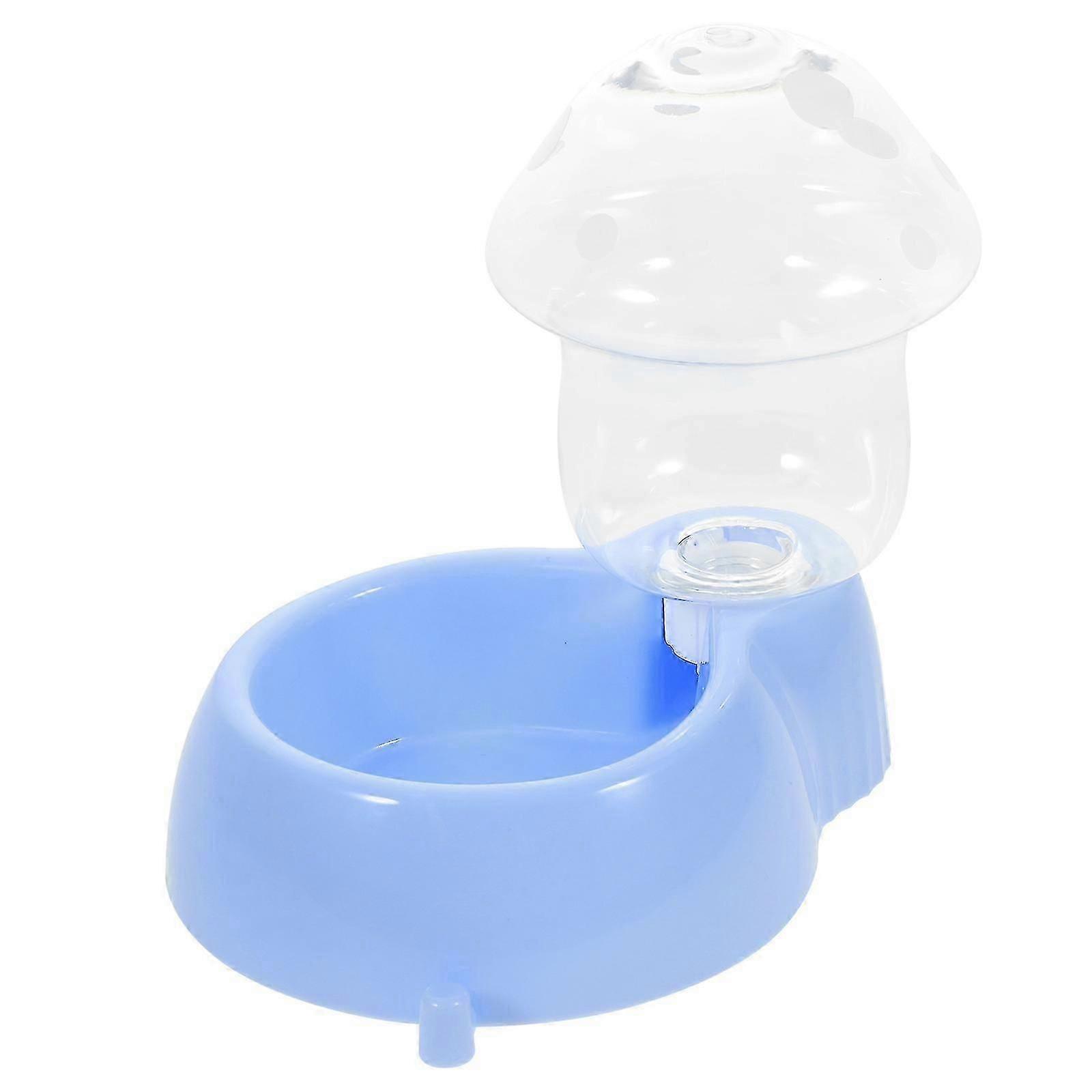 Pets Auto Waterer Automatic Cat Water Dispenser Mushroom Shape Cat Dog Water Container-FCY