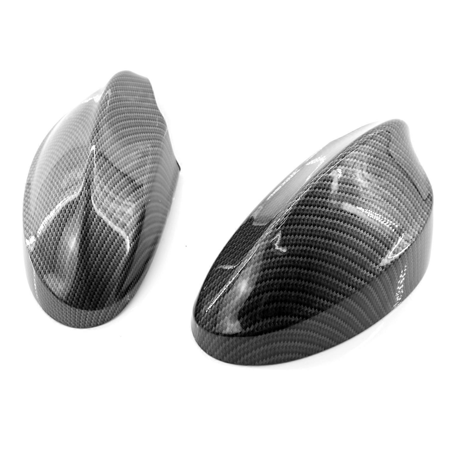 Replacement Rearview Mirror Cover Cap 2pcs for BMW E90 E91 3 Series 2005 to 2007 Model