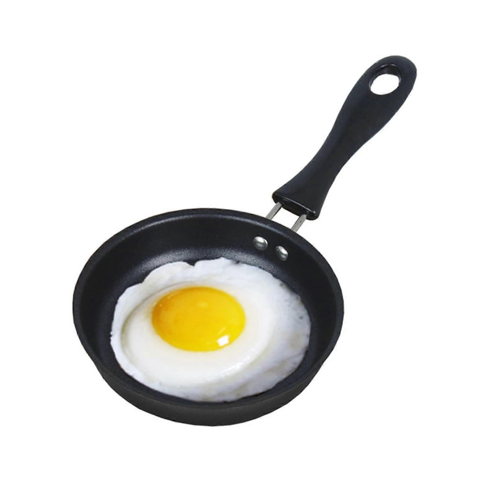 Cooking Pan Portable Mini Frying Pan Practical Small Round Egg Omelette Pan Breakfast Pot Cookware for Kitchen Mini Saucepan Pan Learned extensively