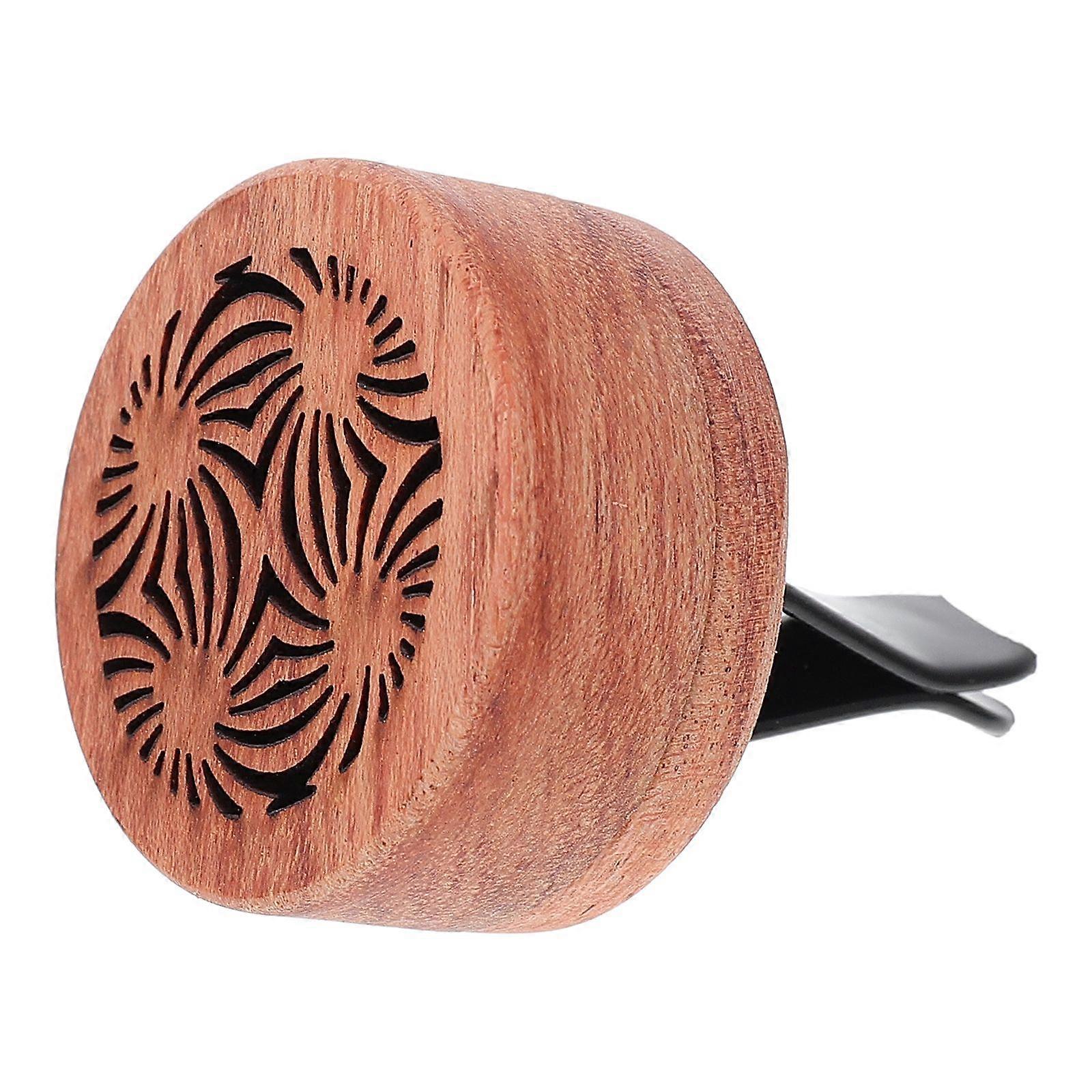 1 Pc Wooden Car Essential Oil Aroma Diffuser Decor Exquisite Rosewood Diffuser