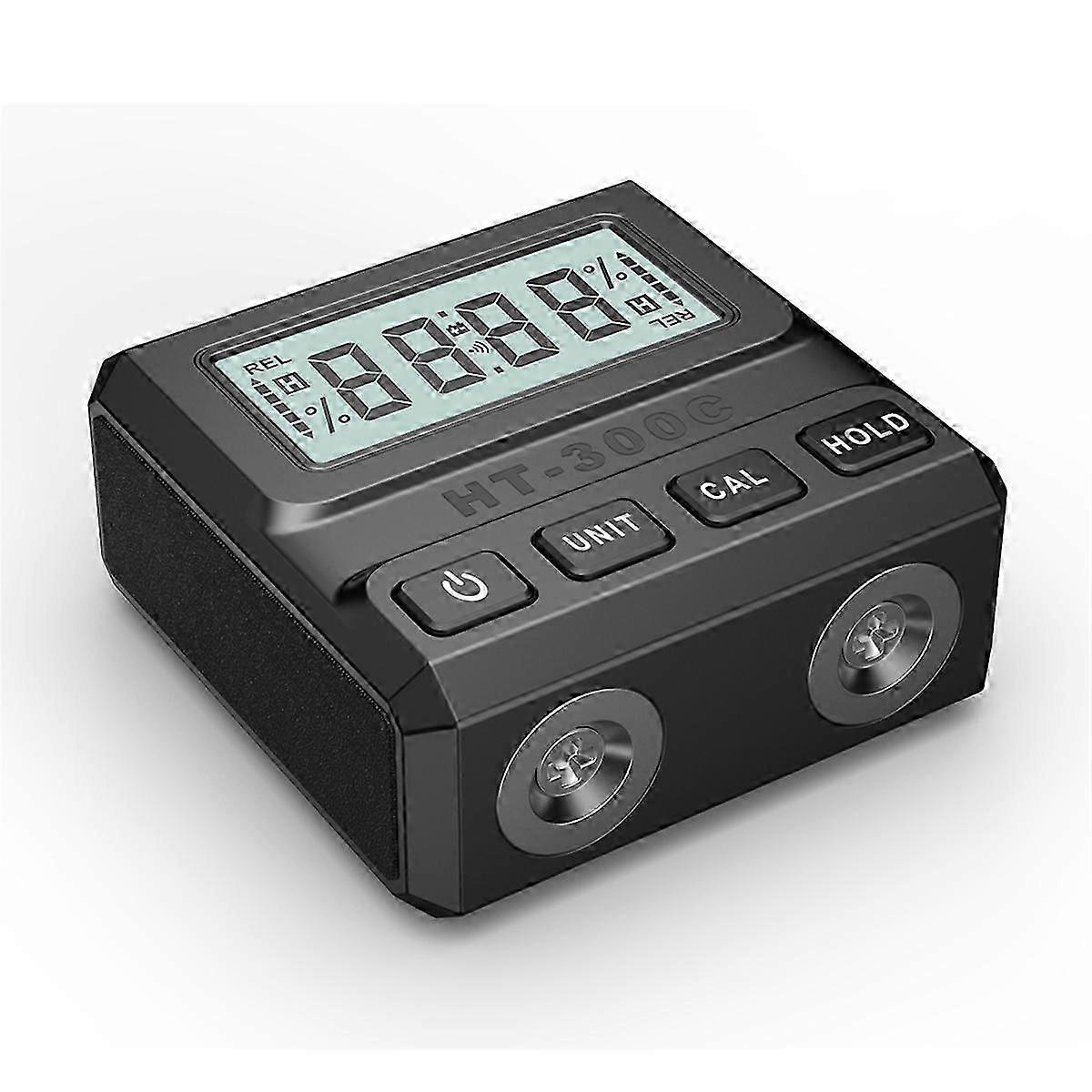 Digital Protractor Angle Meter with Magnet & 90 Degree Ruler - Level Measurement Tool