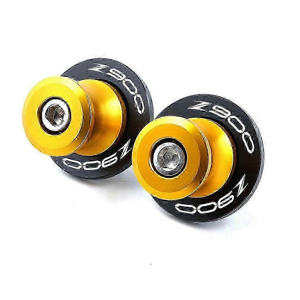 Revamped Motorcycle Swingarm Spools with M8 Screws for Z900, Z1000SX, Z650, Z800 - Enhanced Quality