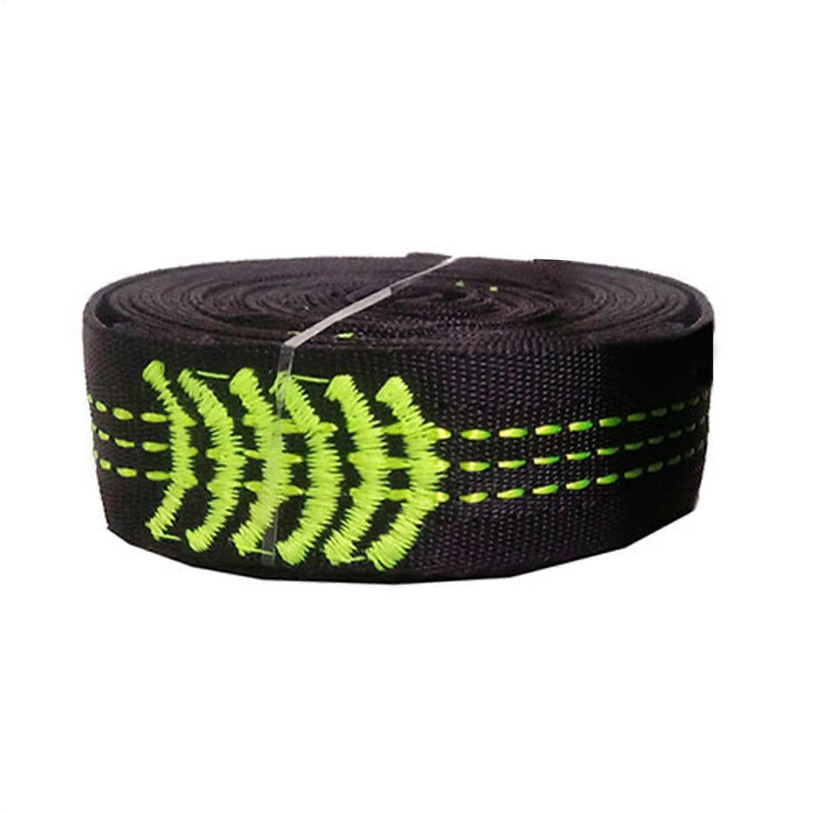 Hammock Hanging Straps  Durable Tree Straps, Secure Attachment, Weatherproof  Green 280cm x 10 knots