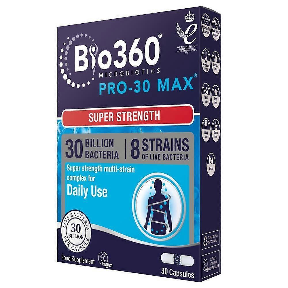 Natures Aid Pro-30 Max 30 Capsules - 4 Pack