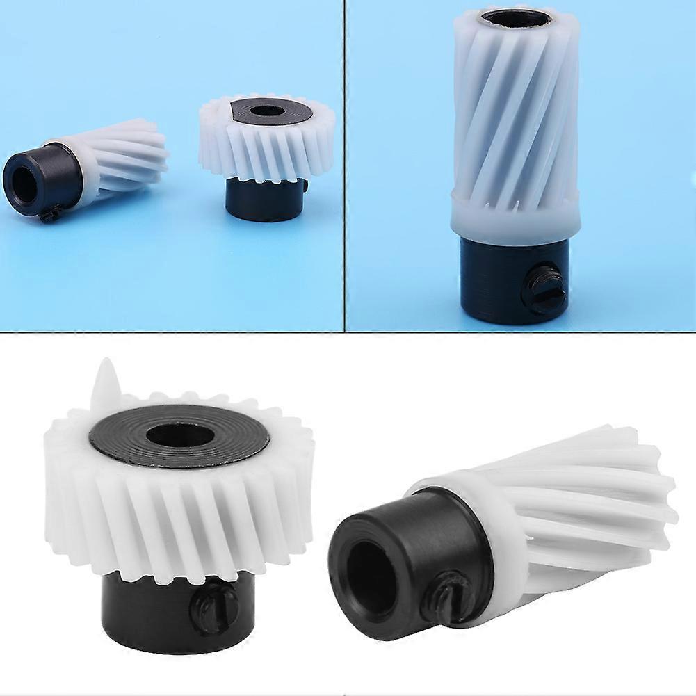 Sewing Machine Feed Gear Set for Models 502-543, Plastic, White