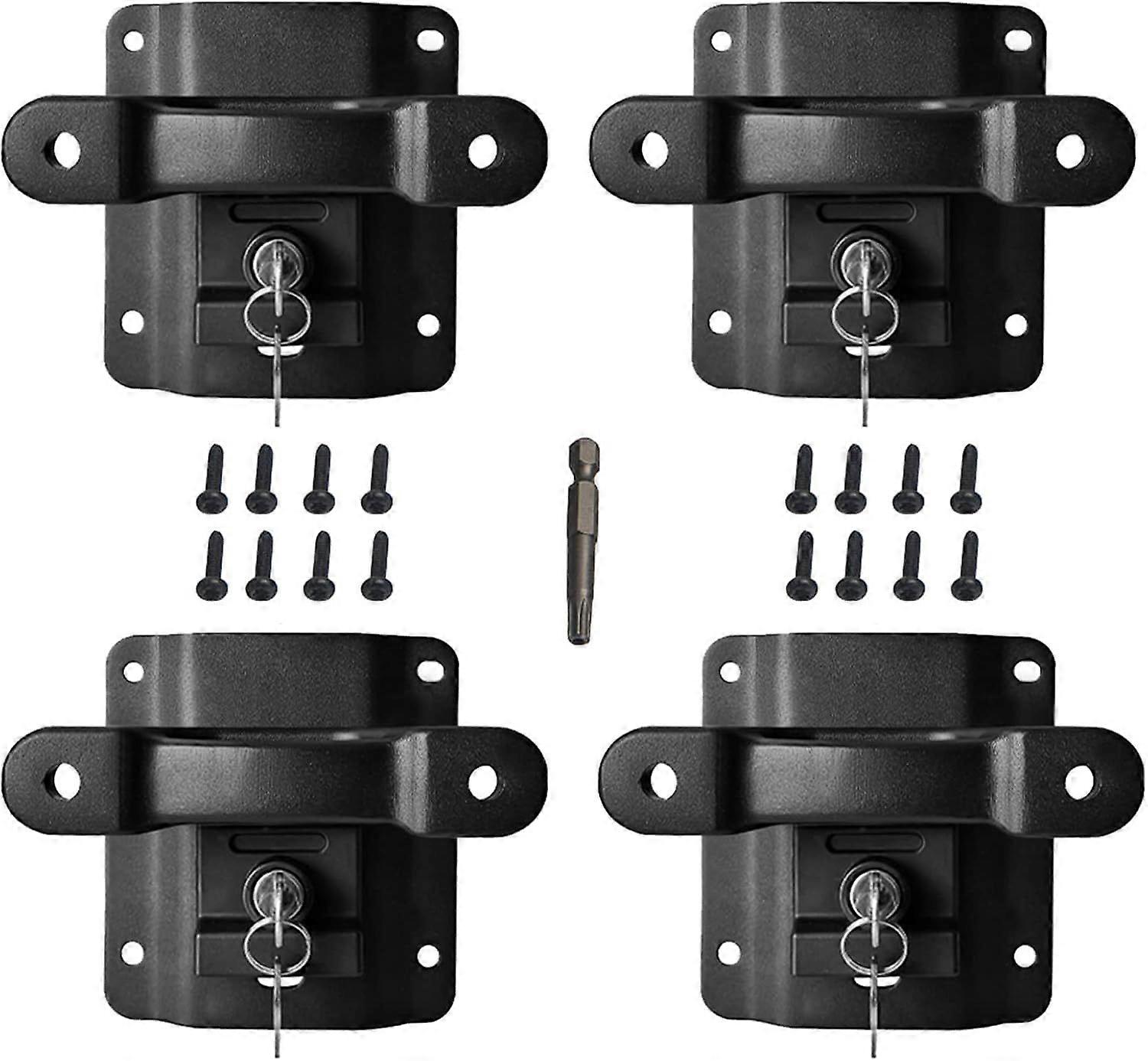 Tie Down Anchors Cleats Heavy Duty Boxlink Bed Tie Downs with Plates Brackets