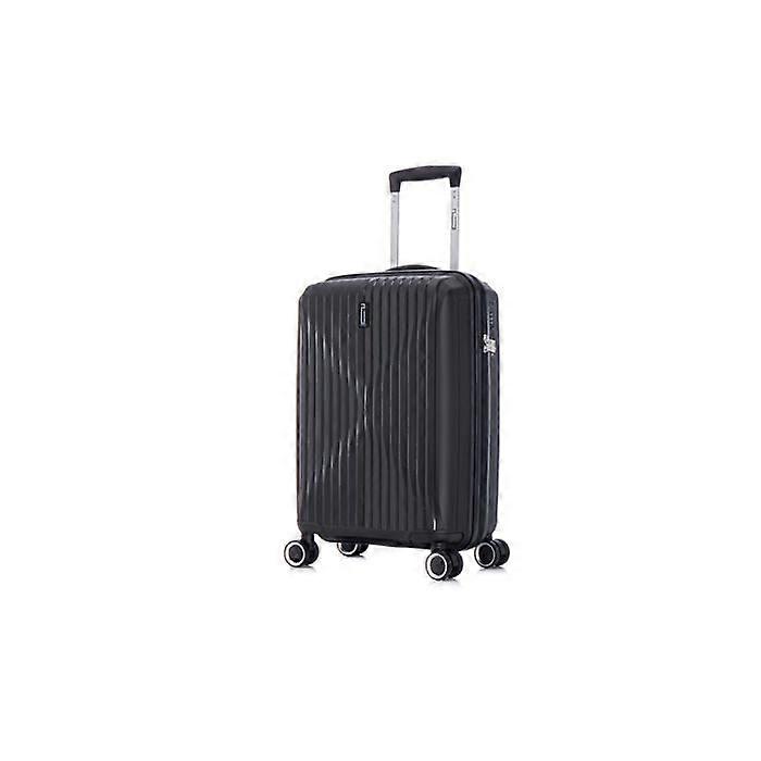 Kabinekuffert 55x35x25cm i polypropylen | CELIMS kuffert | Ultra-resistent | TSA-lås | 8 hjul 360 | Sort