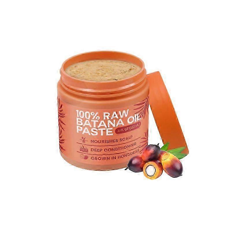Raw Batana Oil for Hair Growth - 100% Pure, Organic Batana Hair Growth Oil from Honduras for Thick and Strong Natural Hair, 120ml