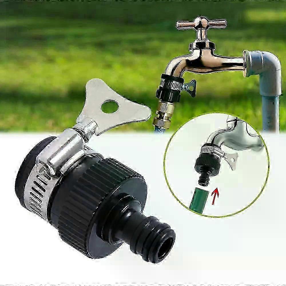 Universal Tap Connector Adapter Hose Pipe Quick Joint Adjustable Ga...