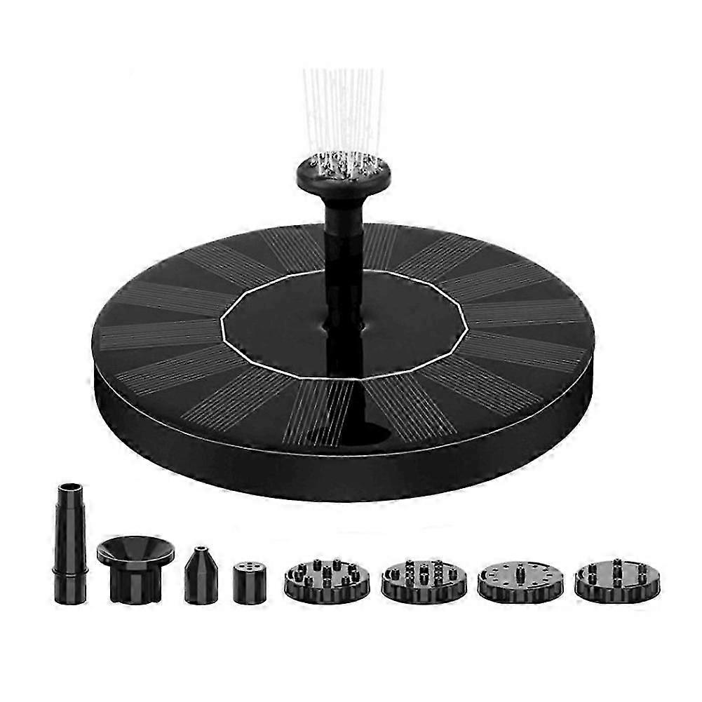 solar powered water fountain pump for bird baths
