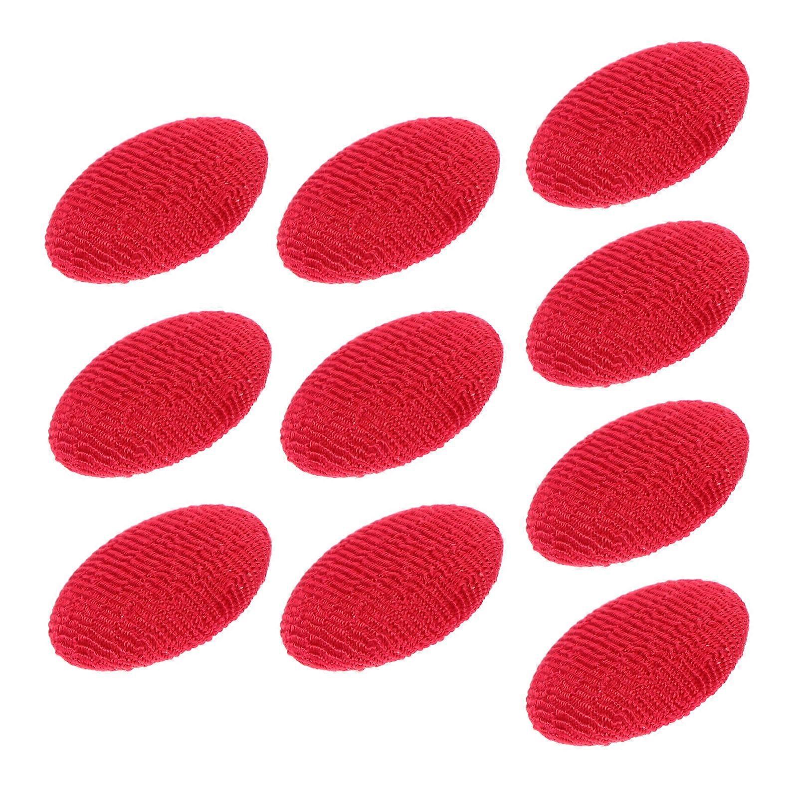 Sewing Buttons Red Round Button for 10Pcs DIY Craft Buttons Set
