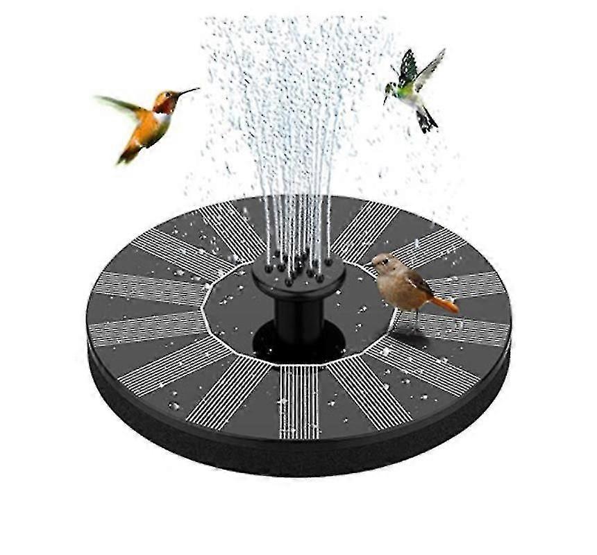 Solar Fountain , Solar Pond Pump with Solar Water Pump Solar Floating Fountain Pump for Garden Pond Fountain Bird Bath Fish Tank
