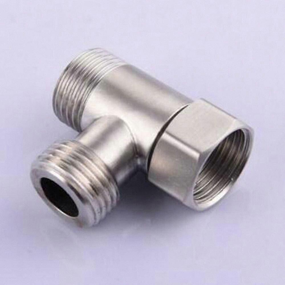 Bath Bidet Sprayer T-Valve Adapter G1/2 for Shower and Toilet Connection