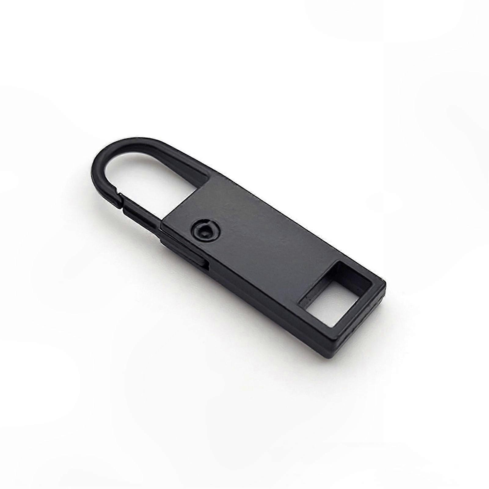 5-Pack Replaceable Fabric Zipper Heads for Clothing and Bags, Quick-Fix Puller with No Tools Required