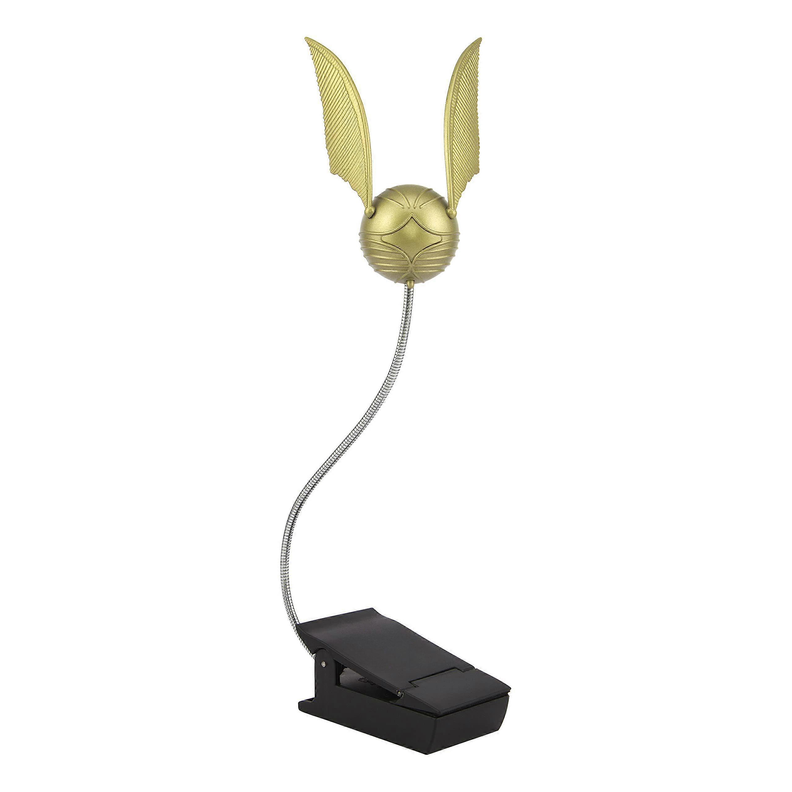 Golden Snitch Themed Reading Light with Clip | Battery Powered