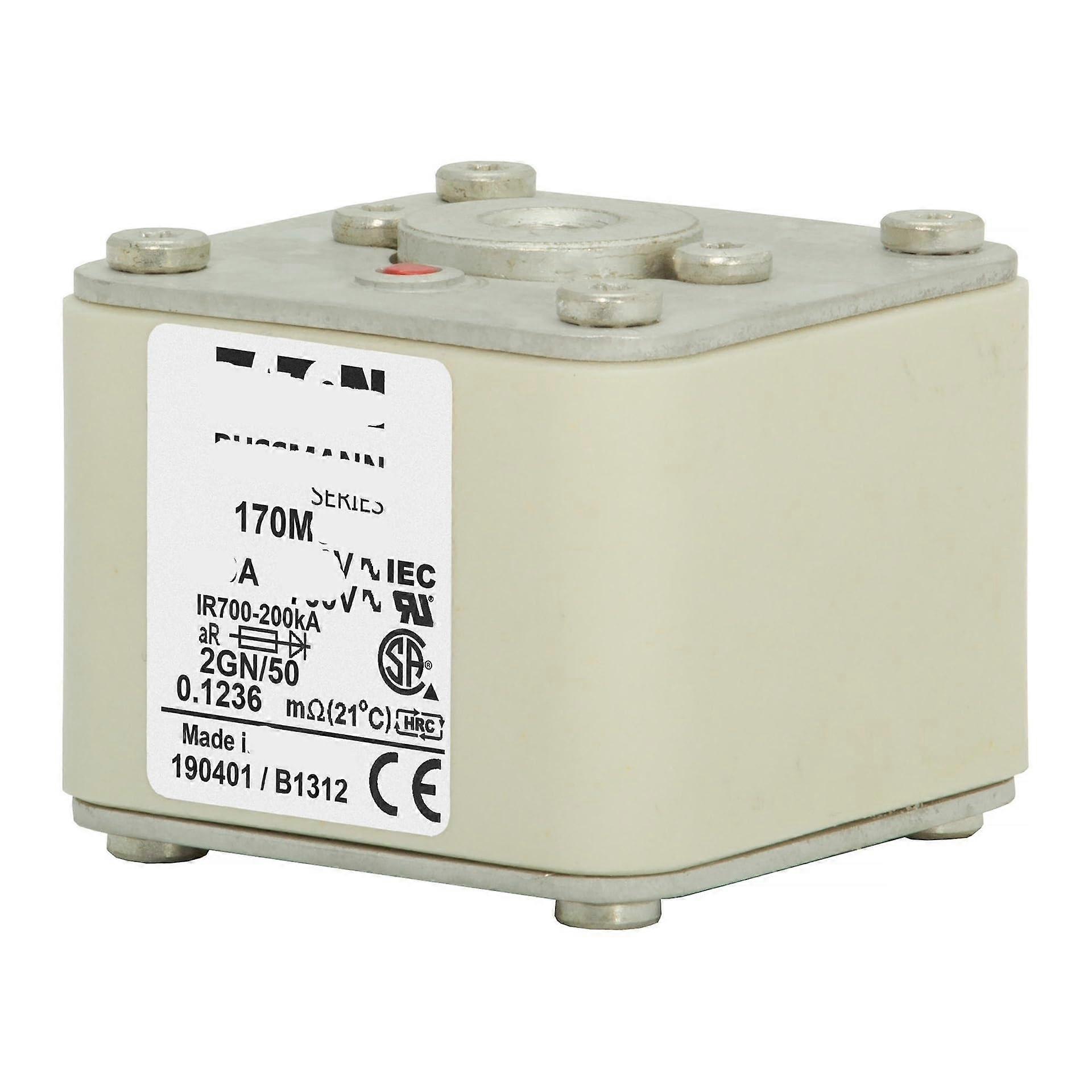 Fuse 170M5517 European Standard Square Series Flat End Installation