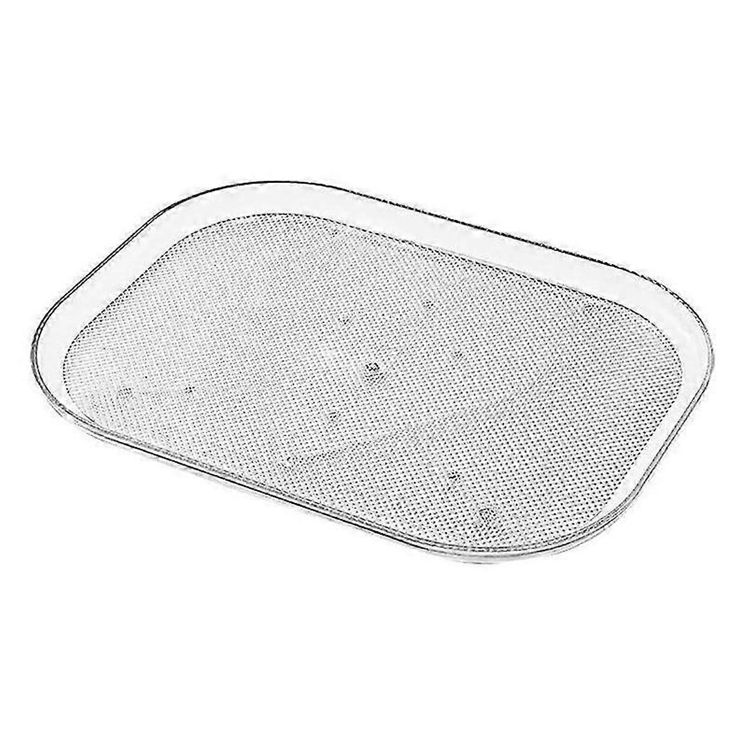 Turntable Organizer for Refrigerator, Square Fridge Organizer Storag
