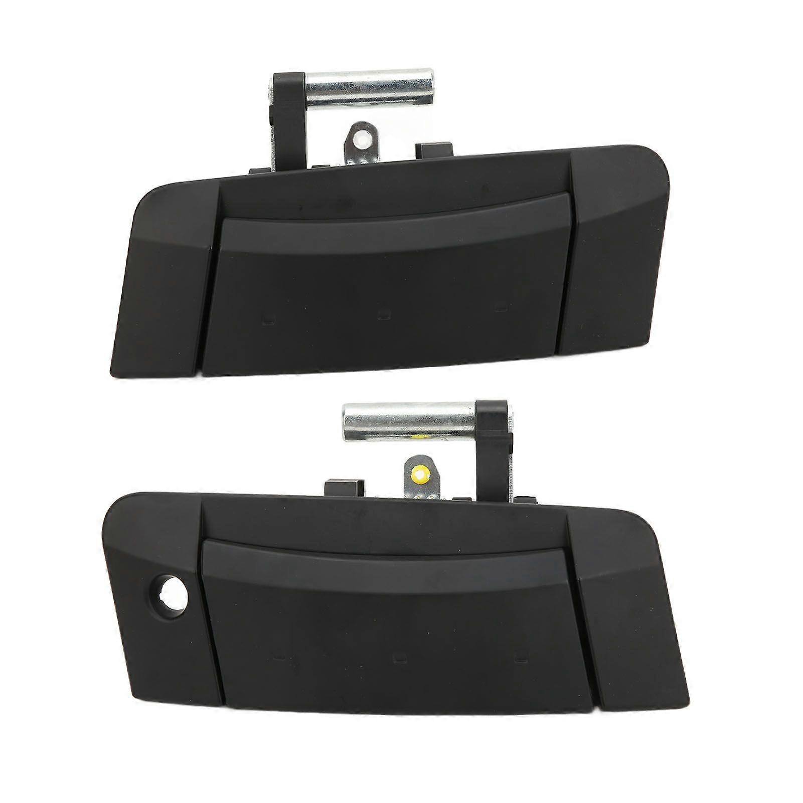 2pcs Exterior Outer Door Handle 80607CD00B Black Replacement for Nissan 350Z 20032009