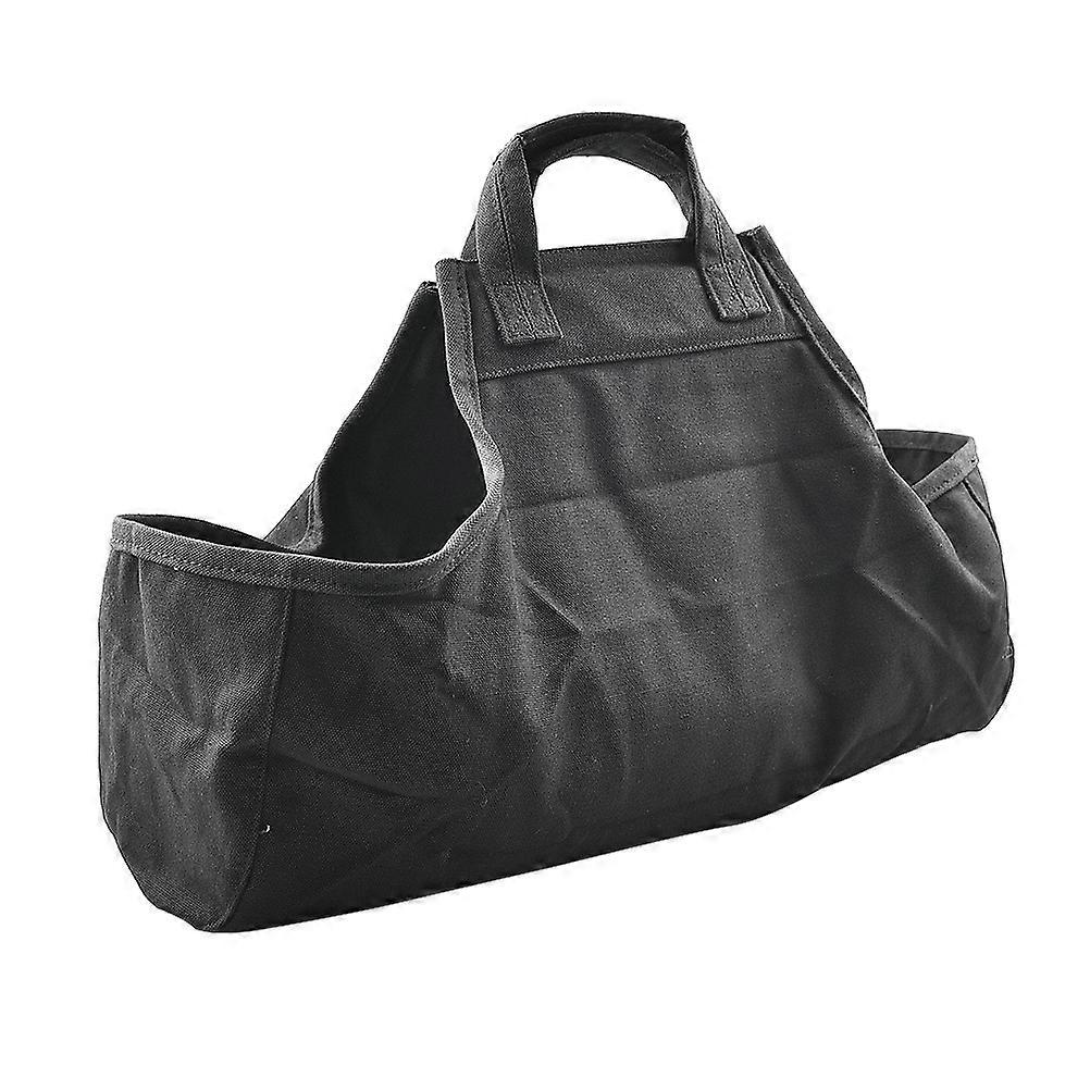Firewood Storage Pouch Carry Handle Oxford Cloth for Storage Use